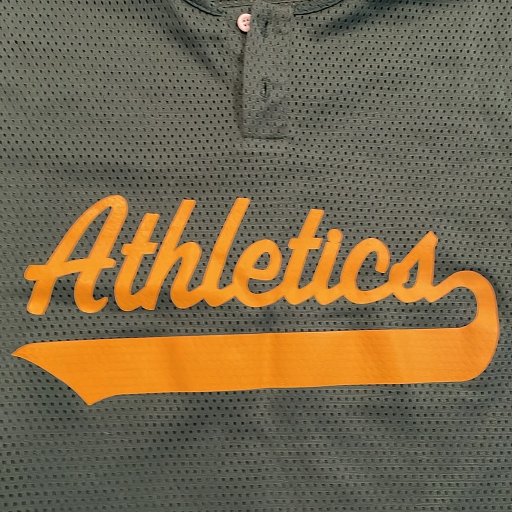 Vintage Athletics warmup up jersey - Picture 2 of 7